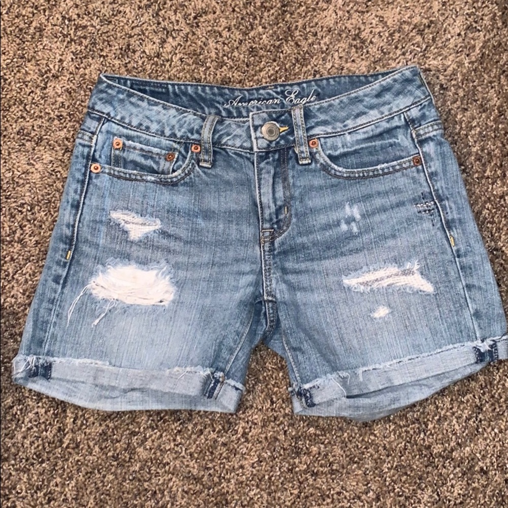 American Eagle jean shorts